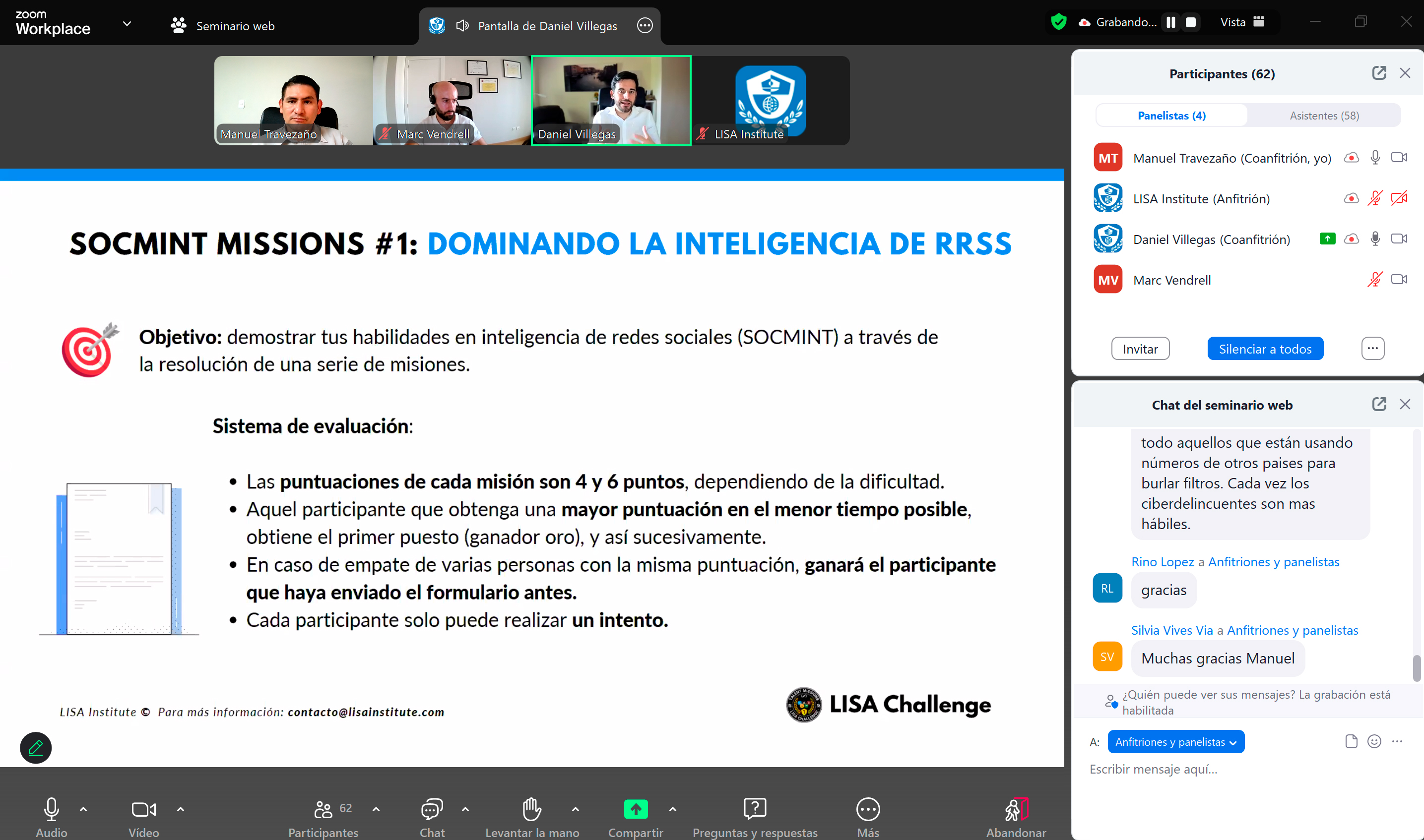 Experiencia docente